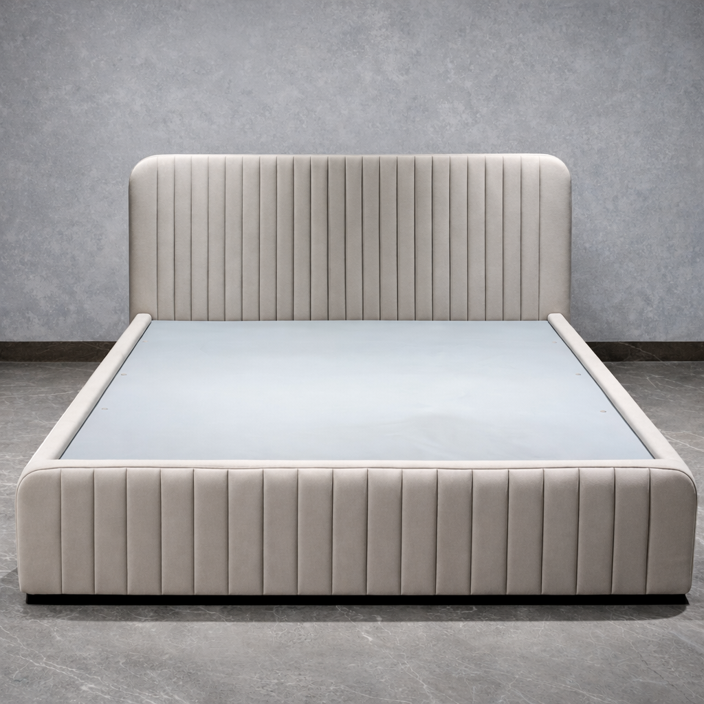 Upholstered King Size Bed