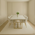 Valence Marble Dining Table