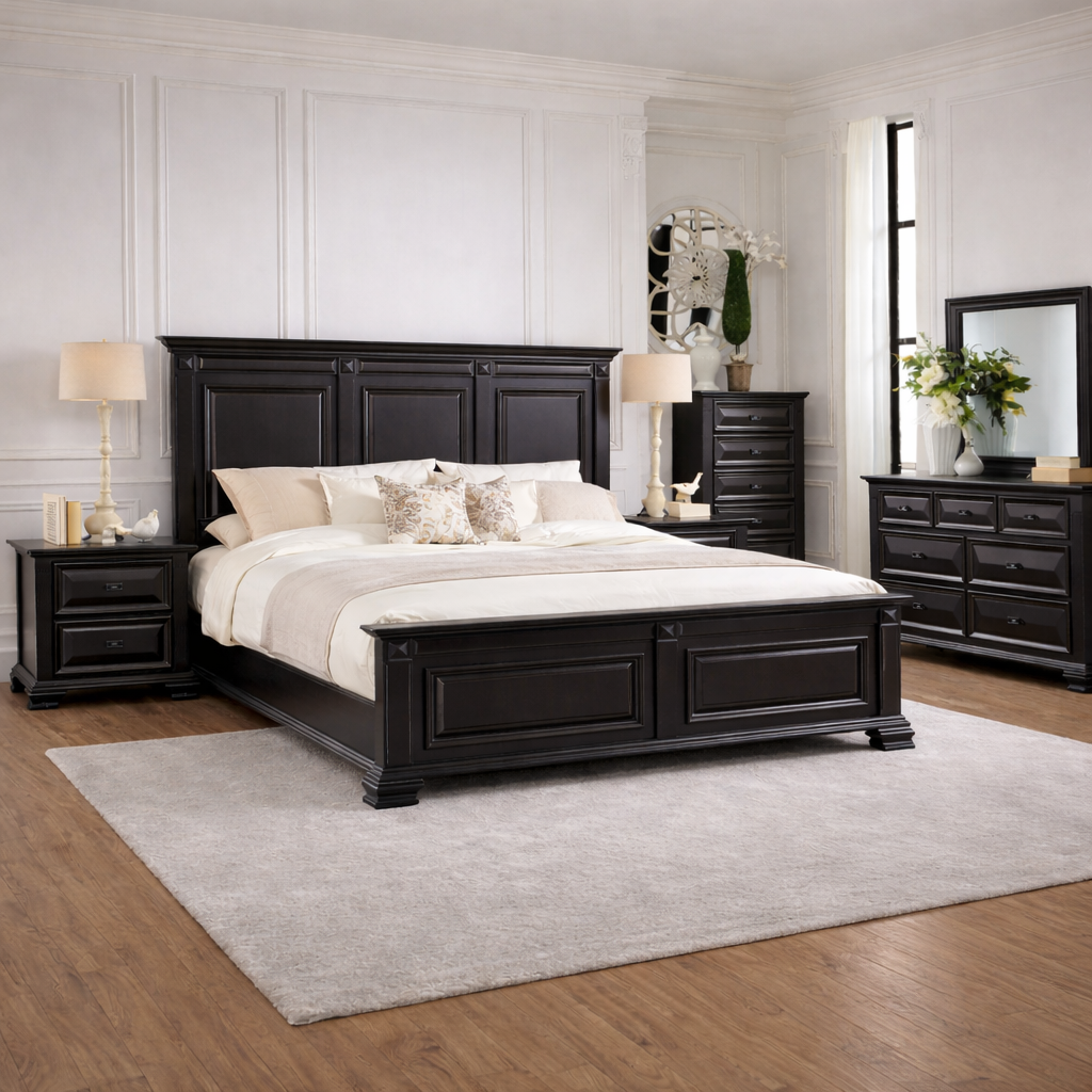 Luxury Espresso Bedroom Set