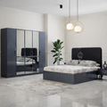 Modern Grey Bedroom Set