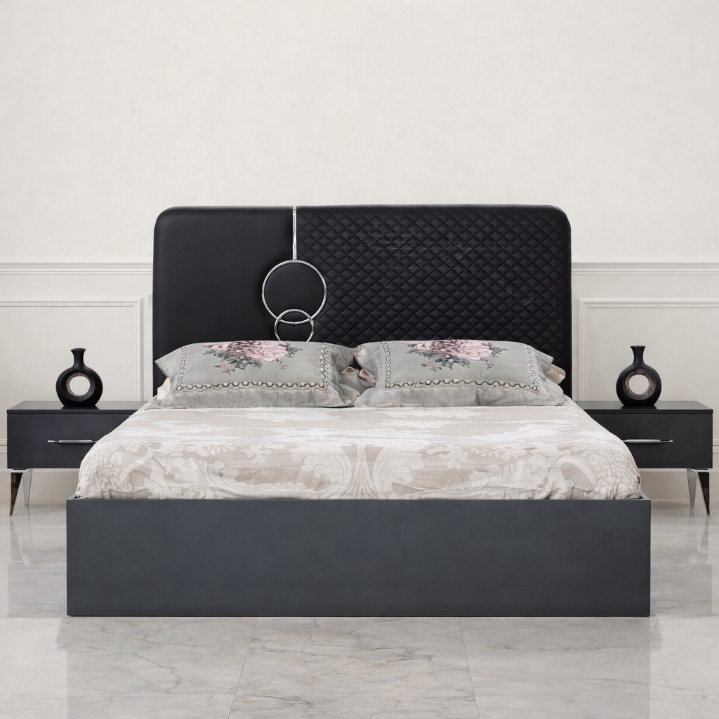 Modern Grey Bedroom Set