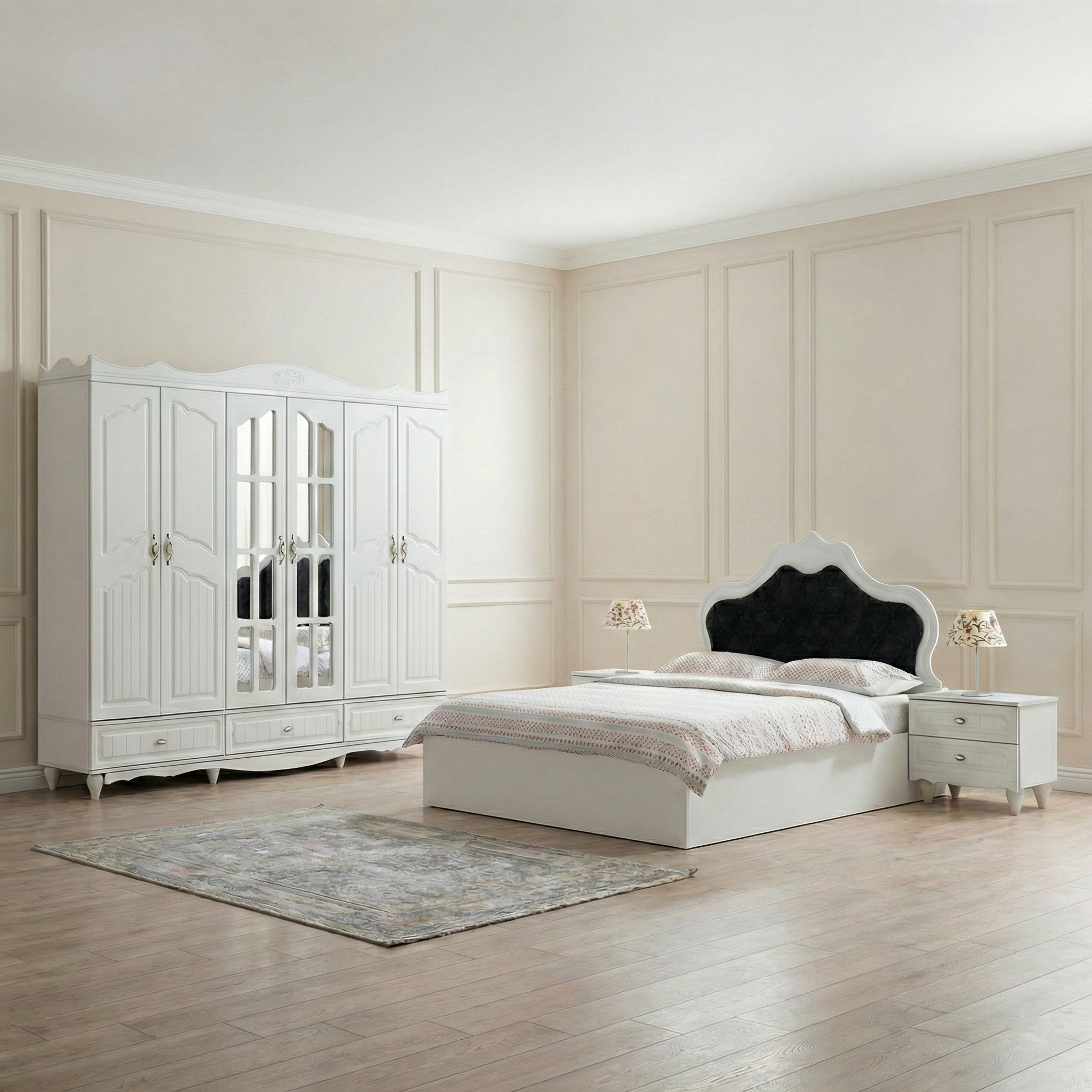 Royal Ivory Bedroom Collection