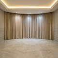 Taupe Wave Curtains