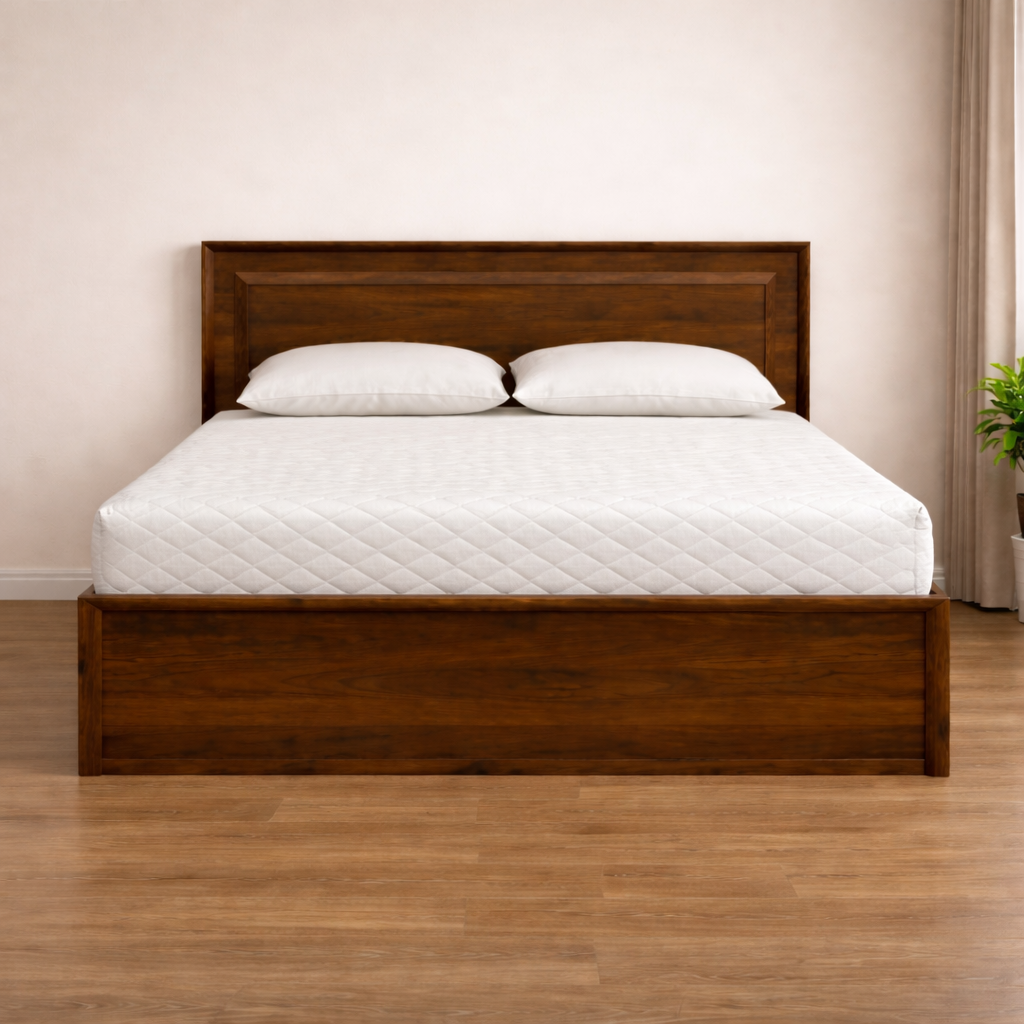 Walnut Queen Bed