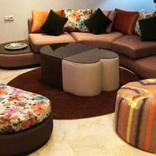 Multi Colored Sofa